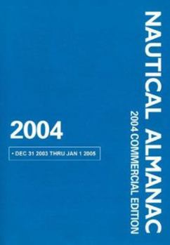 Paperback 2004 Nautical Almanac Commercial Edition Book
