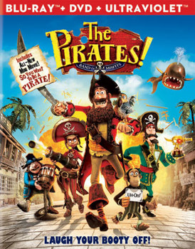 Blu-ray The Pirates! Band of Misfits Book
