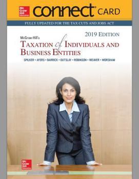 Misc. Supplies Connect Access Card for McGraw-Hill's Taxation of Individuals and Business Entities 2019 Edition Book