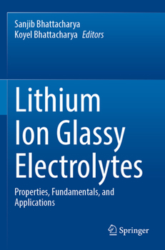 Paperback Lithium Ion Glassy Electrolytes: Properties, Fundamentals, and Applications Book