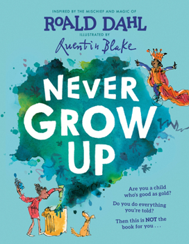 Hardcover Never Grow Up Book