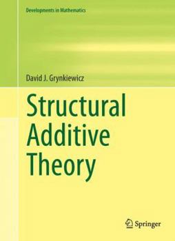 Hardcover Structural Additive Theory Book