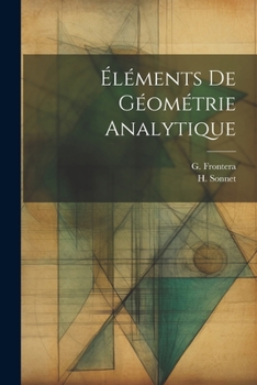 Paperback Éléments De Géométrie Analytique [French] Book