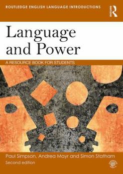 Paperback Language and Power: A Resource Book for Students Book