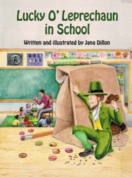 Hardcover Lucky O'Leprechaun in School Book