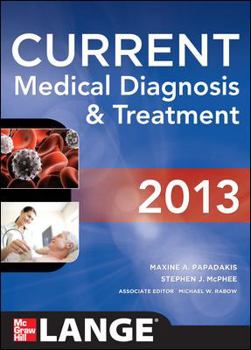 Paperback Current Medical Diagnosis and Treatment 2013 Book
