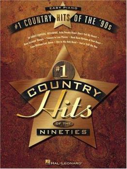 Paperback #1 Country Hits of the '90s Book