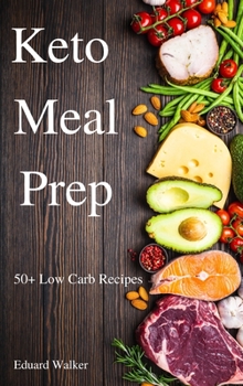 Hardcover Keto Meal Prep Book