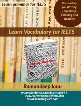 Paperback Learn Vocabulary for Ielts Book