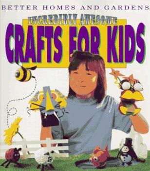 Paperback Incredibly Awesome Crafts for Kids Book