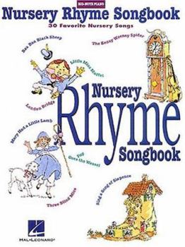 Paperback Nursery Rhyme Songbook Book