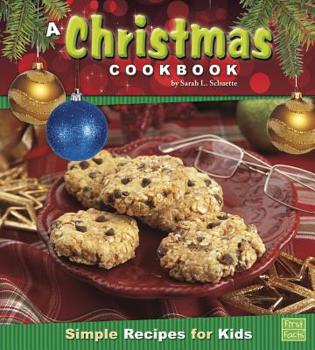 Hardcover A Christmas Cookbook Book