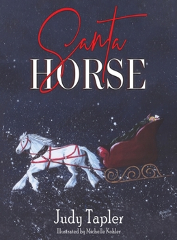 Hardcover Santa Horse Book