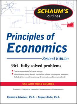 Schaum's Outline of Principles of Economics (Schaum's) - Book  of the Schaum's Outline
