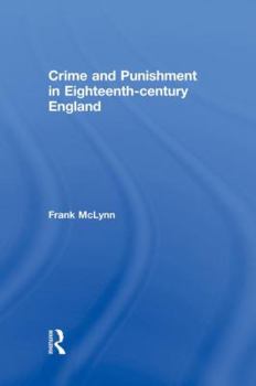 Paperback Crime and Punishment in Eighteenth Century England Book