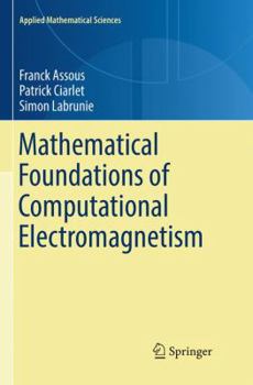 Paperback Mathematical Foundations of Computational Electromagnetism Book