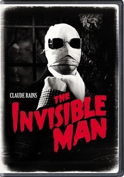 DVD The Invisible Man Book
