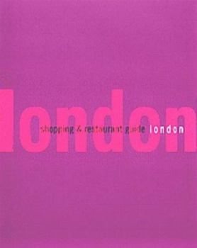 Spiral-bound London Shopping and Restaurant Guide Book