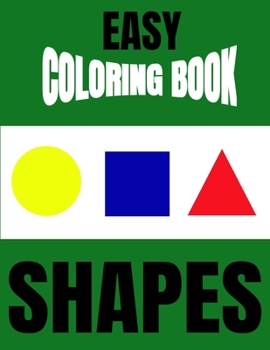 Paperback Easy Shapes and Colors Coloring Book