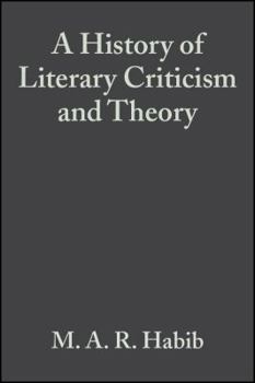 Hardcover A History of Literary Criticism: From Plato to the Present Book