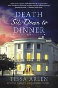 Hardcover Death Sits Down to Dinner: A Mystery Book