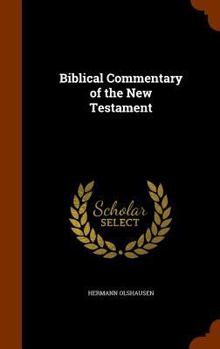 Hardcover Biblical Commentary of the New Testament Book