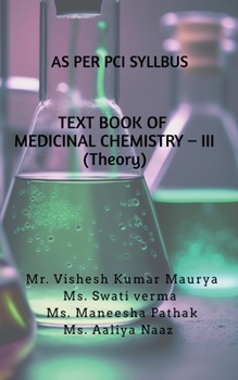 Paperback TEXT BOOK OF MEDICINAL CHEMISTRY - III (Theory) Book