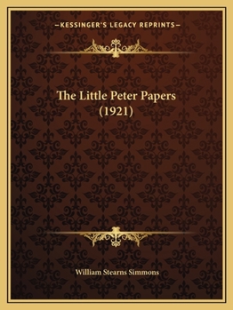Paperback The Little Peter Papers (1921) Book