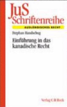 Paperback Einführung in das kanadische Recht [German] Book