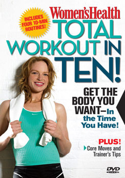 DVD Womens Health: Total Workout In Ten Book