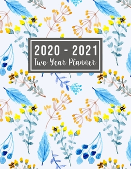 2020-2021 Two Year Planner: 2-year appointment calendar planner | Jan 2020 - Dec 2021 | 24 Months Agenda Planner with Holiday | Personal Appointment ( ... and Women (2 year monthly planner 2020-2021)