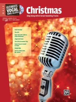 Paperback Ultimate Vocal Sing-Along Christmas: Male Voice, Book & Enhanced CD [With CD (Audio)] Book