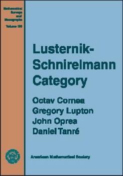 Hardcover Lusternik-Schnirelmann Category (Mathematical Surveys & Monographs) Book