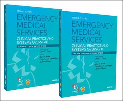 Paperback Emergency Medical Services: Clinical Practice and Systems Oversight, 2 Volume Set Book