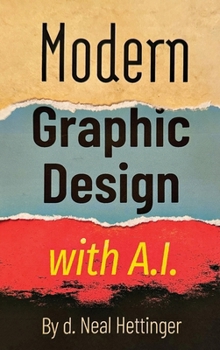 Hardcover Modern Graphic Design with AI Book