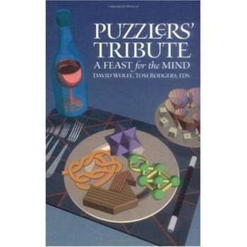 Hardcover Puzzlers' Tribute: A Feast for the Mind Book