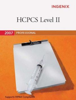 Paperback HCPCS Level II 2007 Professional (Softbound) Book