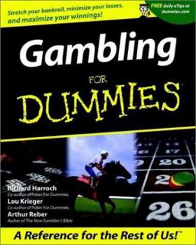 Paperback Gambling for Dummies Book