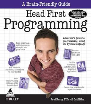 Paperback Head First Programming Book