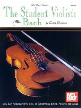 Paperback The Student Violist: Bach Book