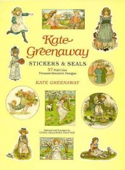 Paperback Kate Greenaway Stickers and Seals Book