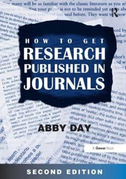 Paperback How to Get Research Published in Journals Book