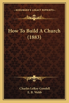 Paperback How To Build A Church (1883) Book