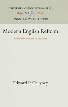 Modern English reform, from individualism to socialism