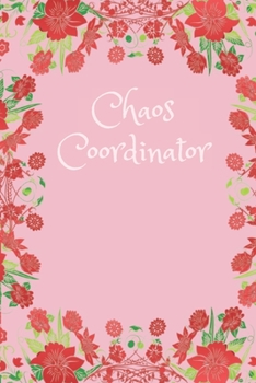 Chaos Coordinator: Pink and Red Edition Keep Track Daily Record about Personal Cash Management (Cost, Spending, Expenses) Ideal for Travel Cost, Family Trip (6 x 9, 120 Pages)