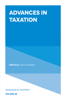 Hardcover Advances in Taxation Book