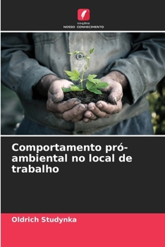 Paperback Comportamento pró-ambiental no local de trabalho [Portuguese] Book