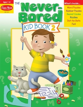 Paperback The Never-Bored Kid Book 2, Age 7 - 8 Workbook Book