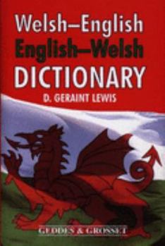 Hardcover Welsh-English / English-Welsh Dictionary Book