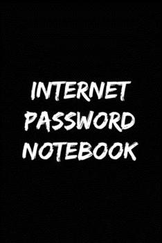 Internet Password Notebook: Funny Password Tracker Journal to Organize your Passwords